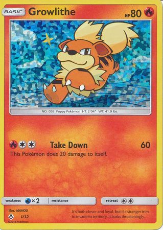 Growlithe (1/12) [McDonald's Promos: 2018 Collection] | Jack's On Queen