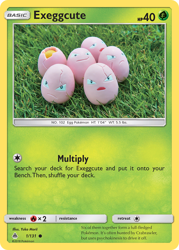 Exeggcute (1/131) [Sun & Moon: Forbidden Light] | Jack's On Queen
