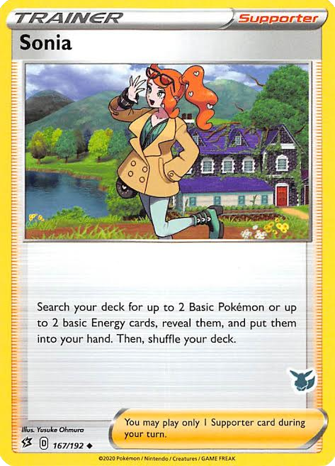 Sonia (167/192) (Eevee Deck) [Battle Academy 2022] | Jack's On Queen