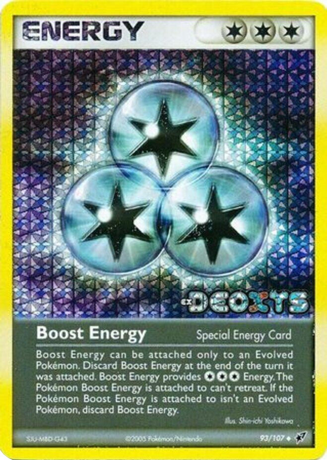 Boost Energy (93/107) (Stamped) [EX: Deoxys] | Jack's On Queen