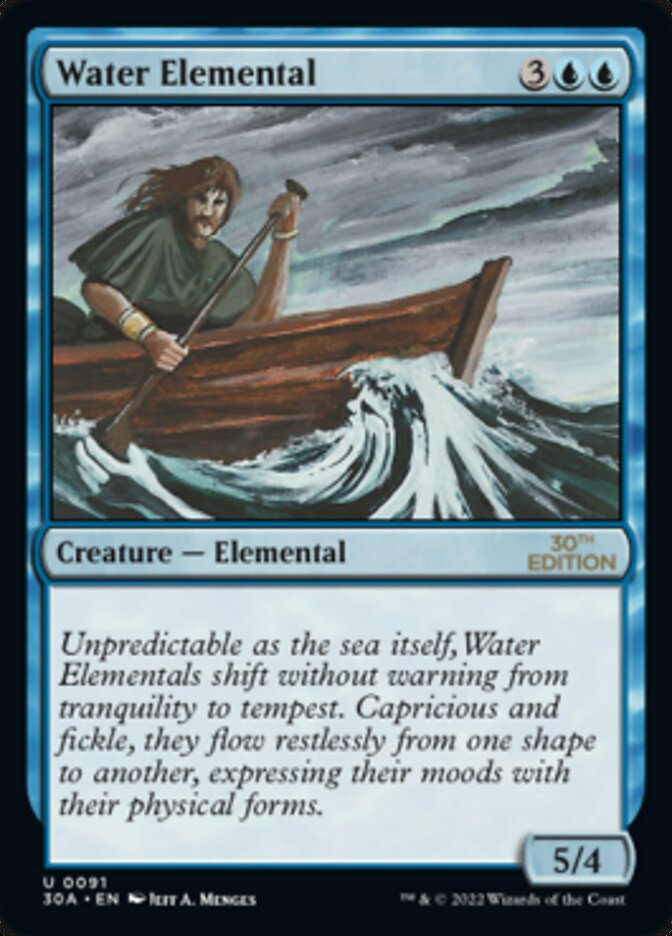 Water Elemental [30th Anniversary Edition] | Jack's On Queen