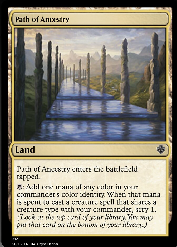 Path of Ancestry [Starter Commander Decks] | Jack's On Queen