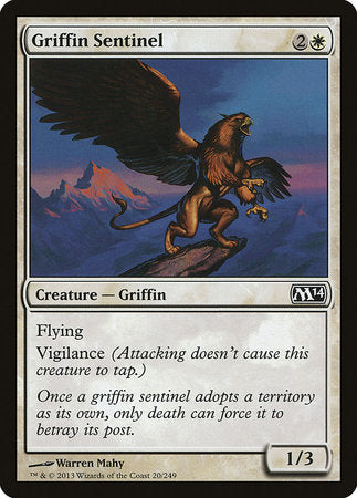 Griffin Sentinel [Magic 2014] | Jack's On Queen