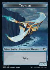 Copy // Thopter (006) Double-Sided Token [The Brothers' War Commander Tokens] | Jack's On Queen