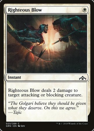 Righteous Blow [Guilds of Ravnica] | Jack's On Queen