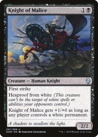 Knight of Malice [Dominaria] | Jack's On Queen