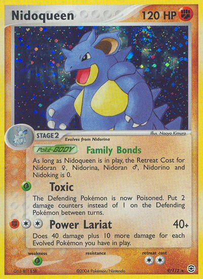 Nidoqueen (9/112) [EX: FireRed & LeafGreen] | Jack's On Queen