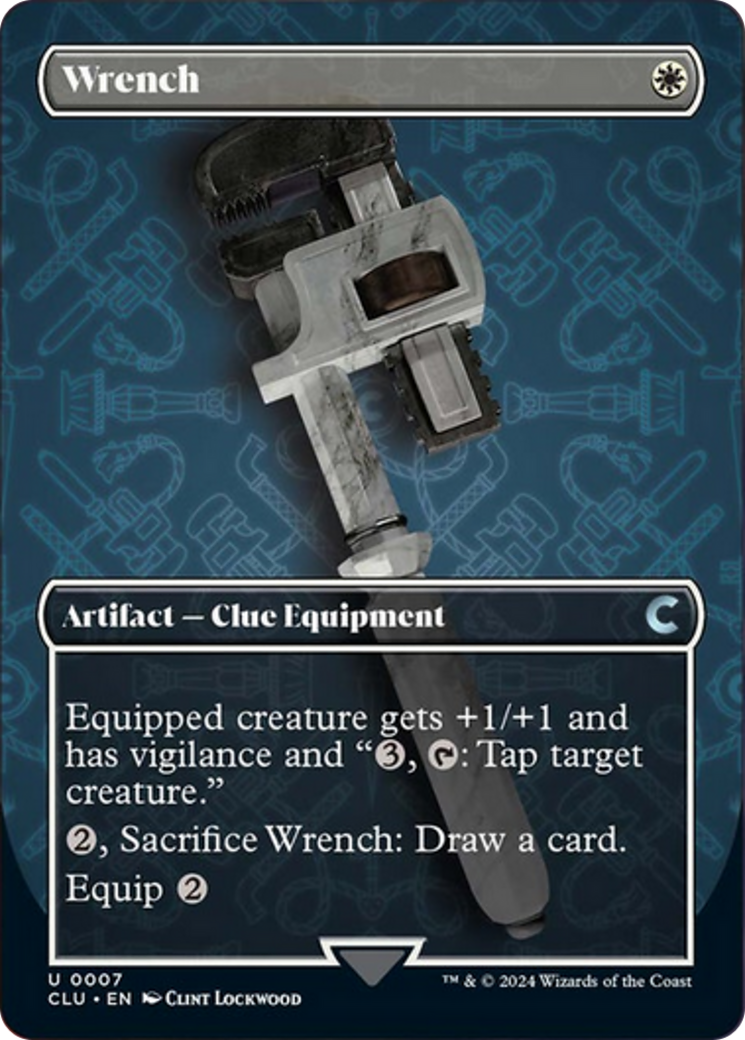 Wrench (Borderless) [Ravnica: Clue Edition] | Jack's On Queen