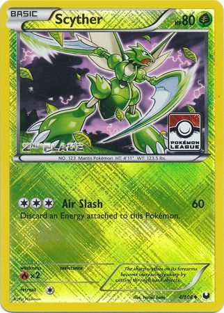 Scyther (4/108) (League Promo 2nd Place) [Black & White: Dark Explorers] | Jack's On Queen