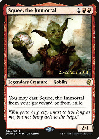 Squee, the Immortal [Dominaria Promos] | Jack's On Queen