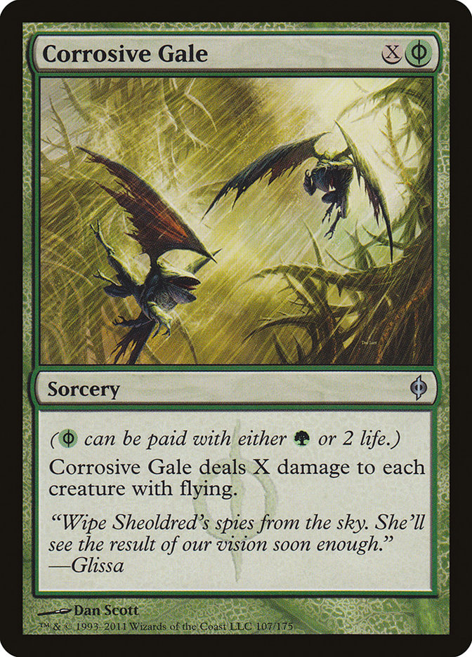 Corrosive Gale [New Phyrexia] | Jack's On Queen