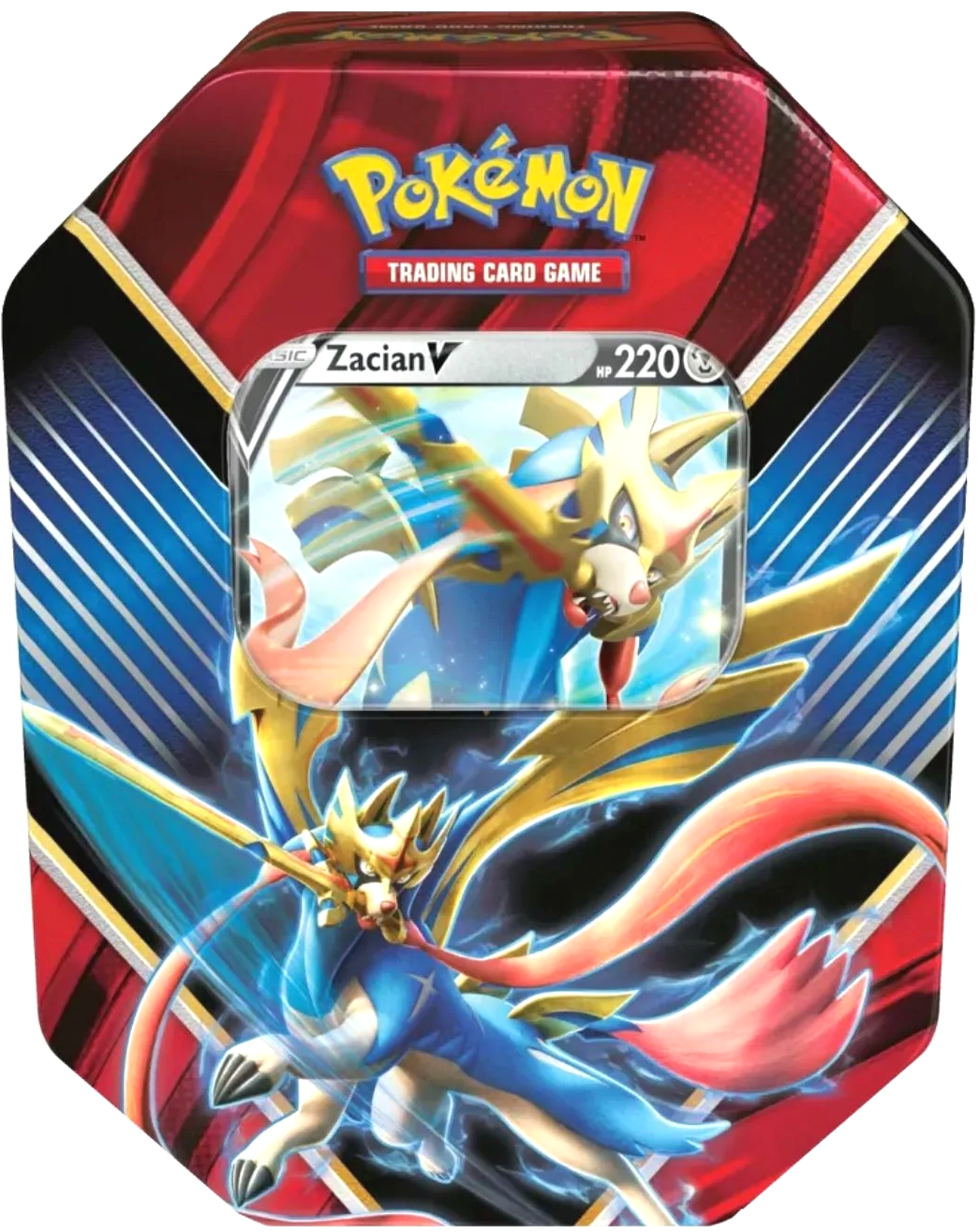 Sword & Shield: Rebel Clash - Legends of Galar Collector's Tin (Zacian V) (International Version) | Jack's On Queen