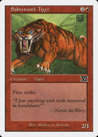 Sabretooth Tiger [Classic Sixth Edition] | Jack's On Queen