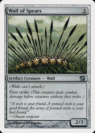 Wall of Spears [Eighth Edition] | Jack's On Queen