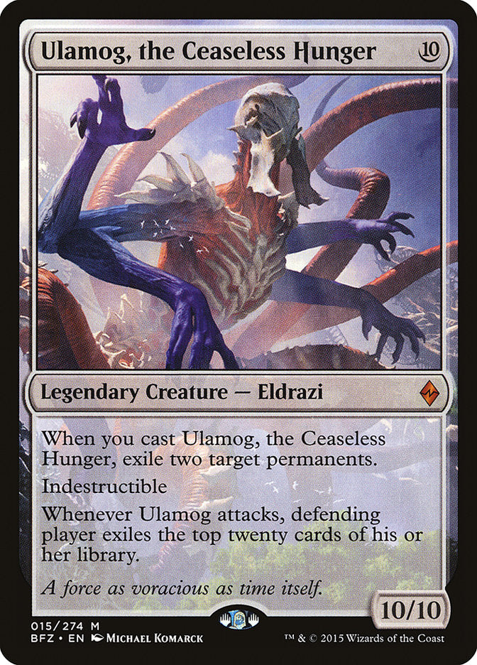 Ulamog, the Ceaseless Hunger [Battle for Zendikar] | Jack's On Queen