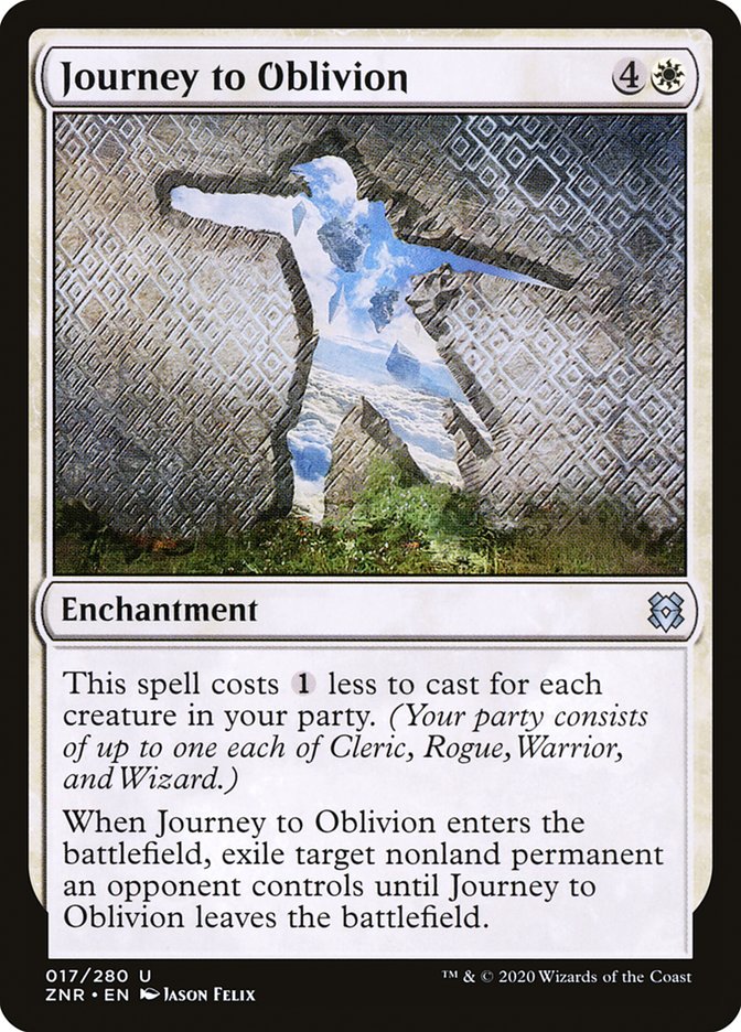 Journey to Oblivion [Zendikar Rising] | Jack's On Queen