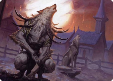 Lord of the Ulvenwald Art Card [Innistrad: Midnight Hunt Art Series] | Jack's On Queen