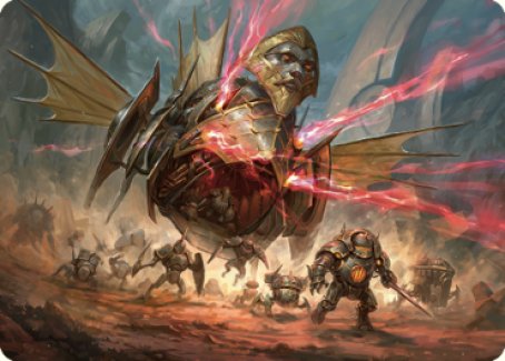 Liberator, Urza's Battlethopter Art Card [The Brothers' War Art Series] | Jack's On Queen