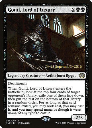 Gonti, Lord of Luxury [Kaladesh Promos] | Jack's On Queen