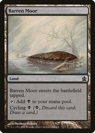 Barren Moor [Commander 2011] | Jack's On Queen