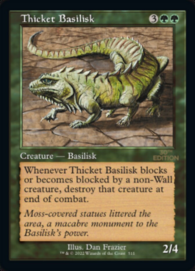Thicket Basilisk (Retro) [30th Anniversary Edition] | Jack's On Queen