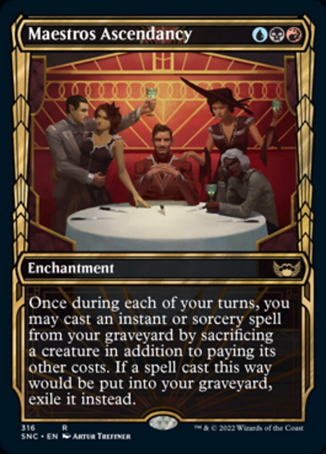 Maestros Ascendancy (Showcase Golden Age) [Streets of New Capenna] | Jack's On Queen