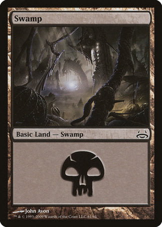 Swamp (61) [Duel Decks: Divine vs. Demonic] | Jack's On Queen