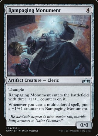 Rampaging Monument [Guilds of Ravnica] | Jack's On Queen