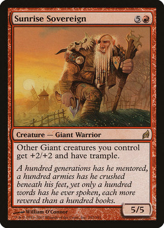 Sunrise Sovereign [Lorwyn] | Jack's On Queen