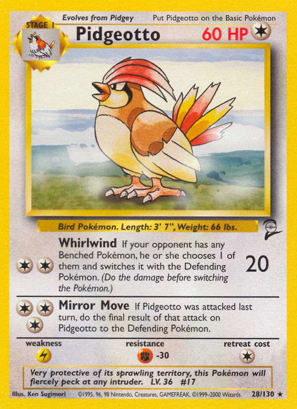 Pidgeotto (28/130) [Base Set 2] | Jack's On Queen