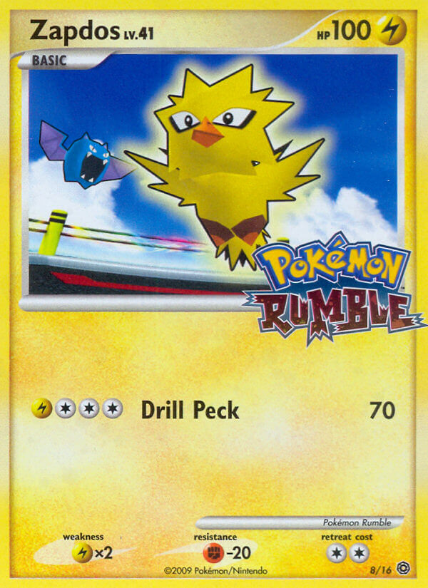 Zapdos (8/16) [Pokémon Rumble] | Jack's On Queen