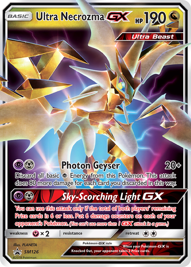 Ultra Necrozma GX (SM126) [Sun & Moon: Black Star Promos] | Jack's On Queen