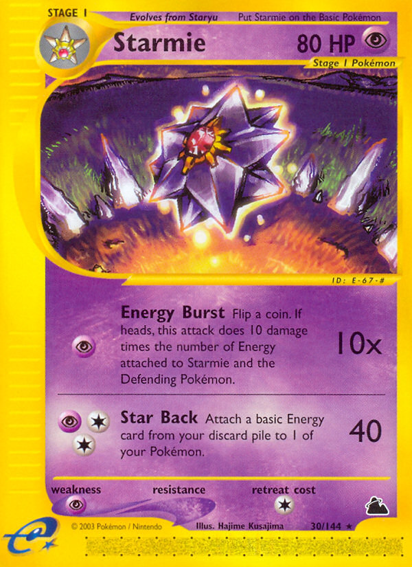 Starmie (30/144) [Skyridge] | Jack's On Queen