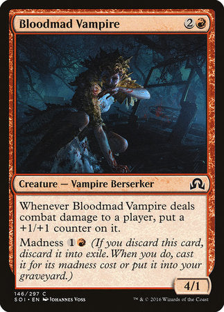 Bloodmad Vampire [Shadows over Innistrad] | Jack's On Queen