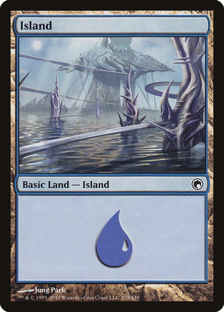 Island (235) [Scars of Mirrodin] | Jack's On Queen