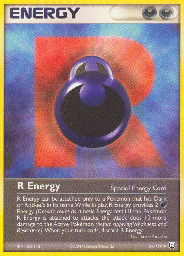 R Energy (95/109) [EX: Team Rocket Returns] | Jack's On Queen