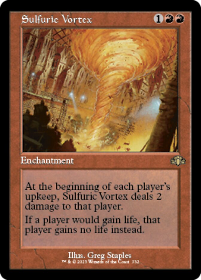 Sulfuric Vortex (Retro) [Dominaria Remastered] | Jack's On Queen