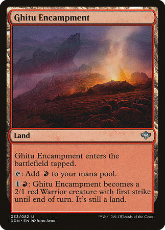 Ghitu Encampment [Duel Decks: Speed vs. Cunning] | Jack's On Queen