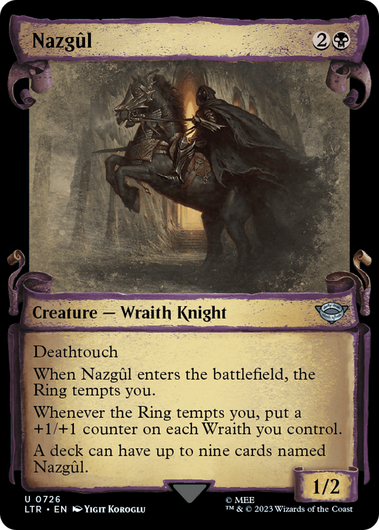 Nazgul (0726) [The Lord of the Rings: Tales of Middle-Earth Showcase Scrolls] | Jack's On Queen