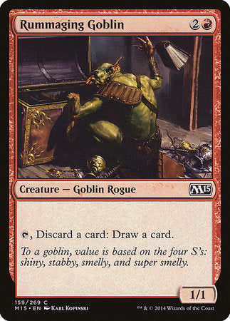 Rummaging Goblin [Magic 2015] | Jack's On Queen