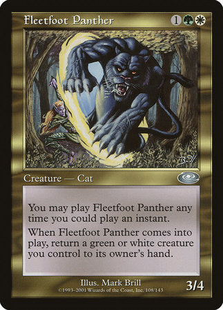 Fleetfoot Panther [Planeshift] | Jack's On Queen