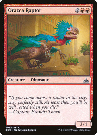 Orazca Raptor [Rivals of Ixalan] | Jack's On Queen