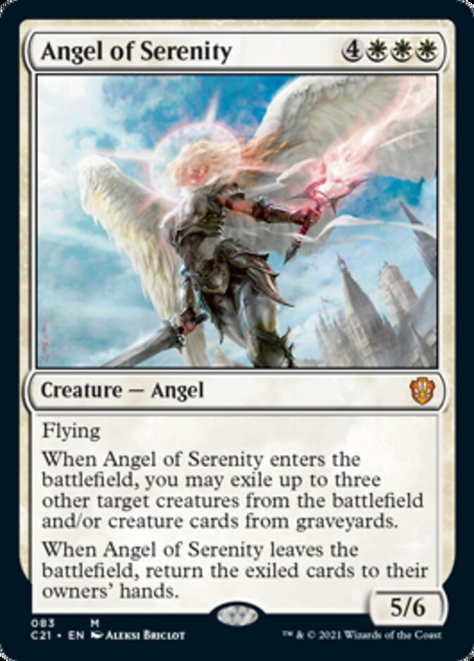 Angel of Serenity [Commander 2021] | Jack's On Queen