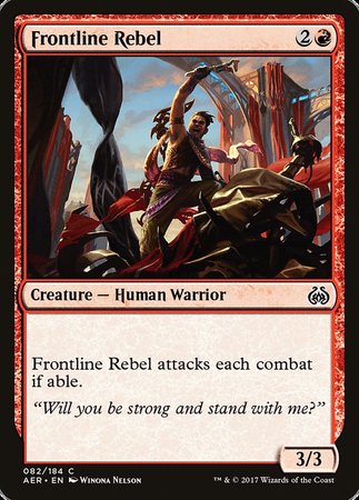 Frontline Rebel [Aether Revolt] | Jack's On Queen