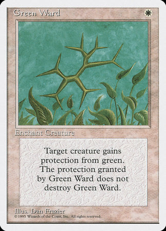Green Ward [Fourth Edition] | Jack's On Queen