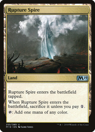 Rupture Spire [Core Set 2019] | Jack's On Queen
