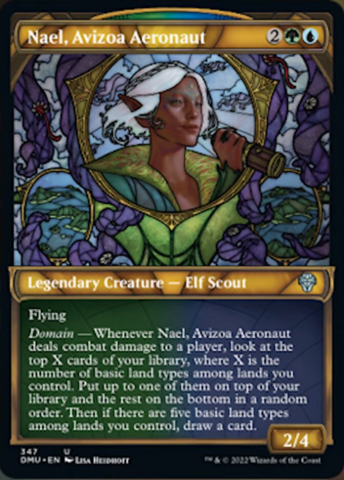 Nael, Avizoa Aeronaut (Showcase Textured) [Dominaria United] | Jack's On Queen