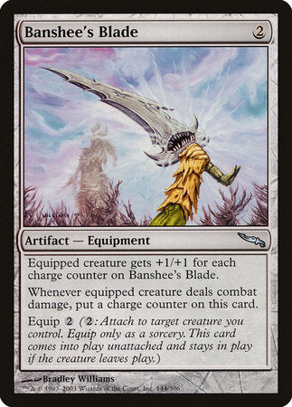 Banshee's Blade [Mirrodin] | Jack's On Queen