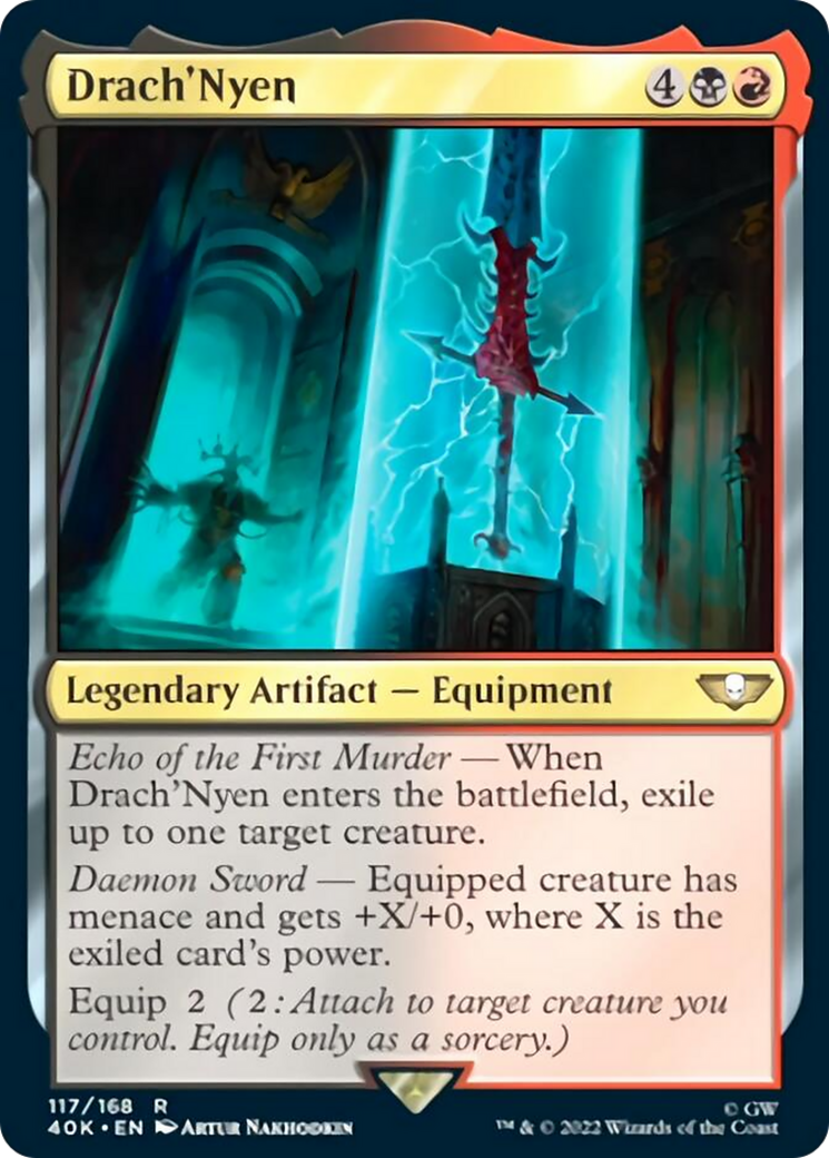 Drach'Nyen (Surge Foil) [Universes Beyond: Warhammer 40,000] | Jack's On Queen