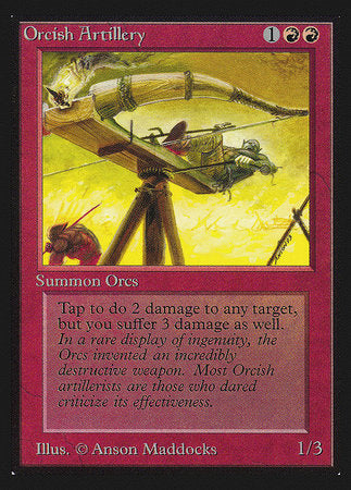 Orcish Artillery (IE) [Intl. Collectors’ Edition] | Jack's On Queen